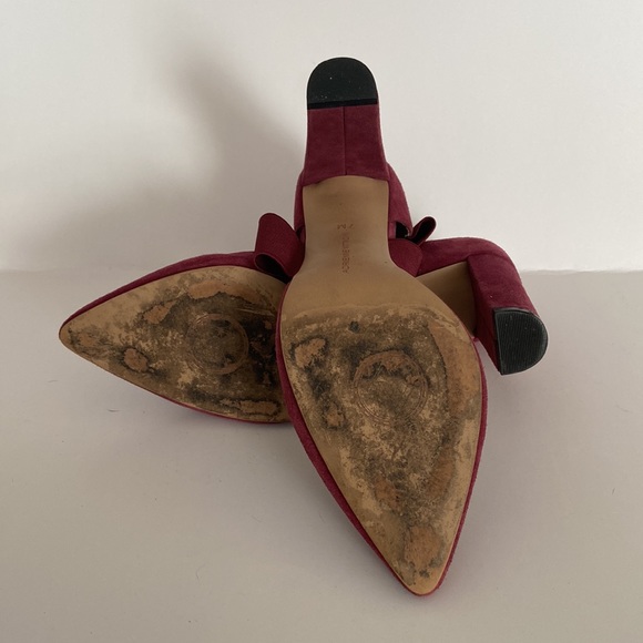 Adrienne Vittadini heels - Burgandy - Size 7 - Picture 7 of 7